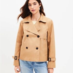 LOFT Swing Trench Jacket LARGE